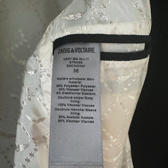 Zadig and Voltaire Very Bis Blazer - Picture 8 of 8